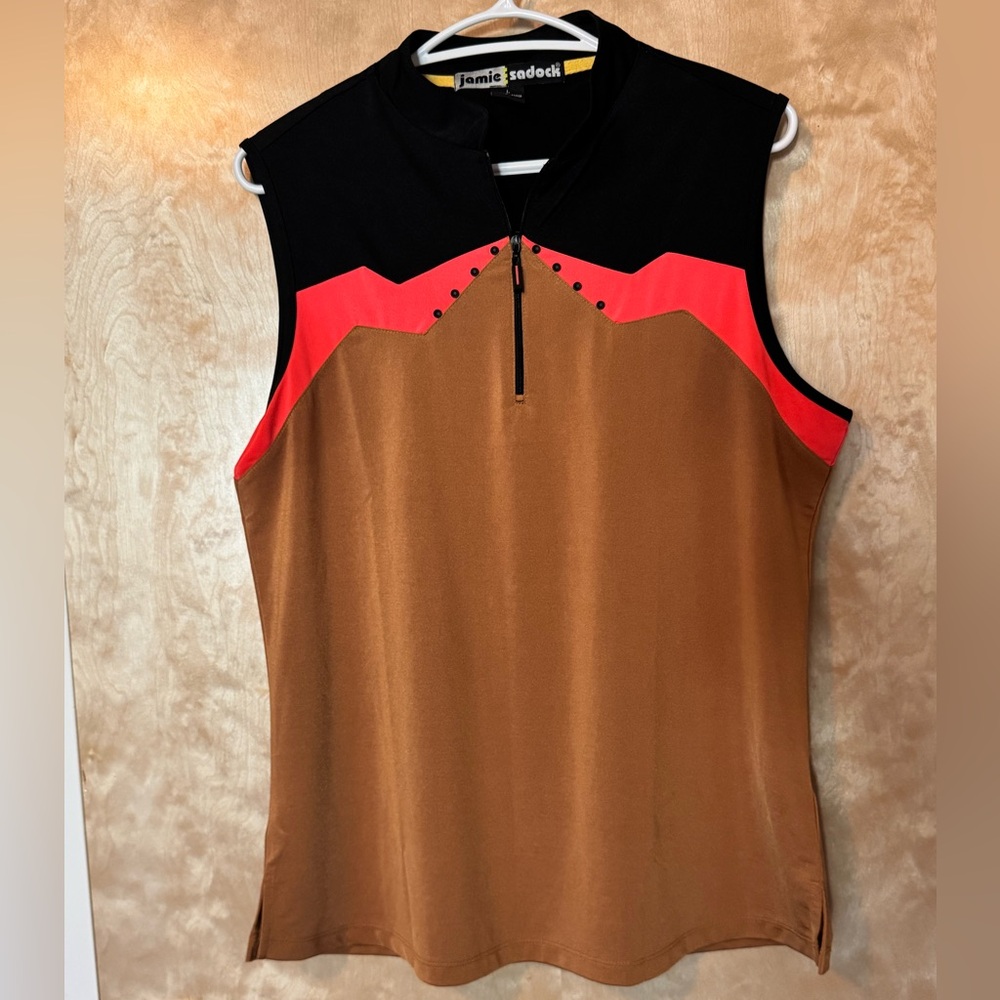 Jamie Sadock Sleeveless golf, tennis and pickleball Tank Top